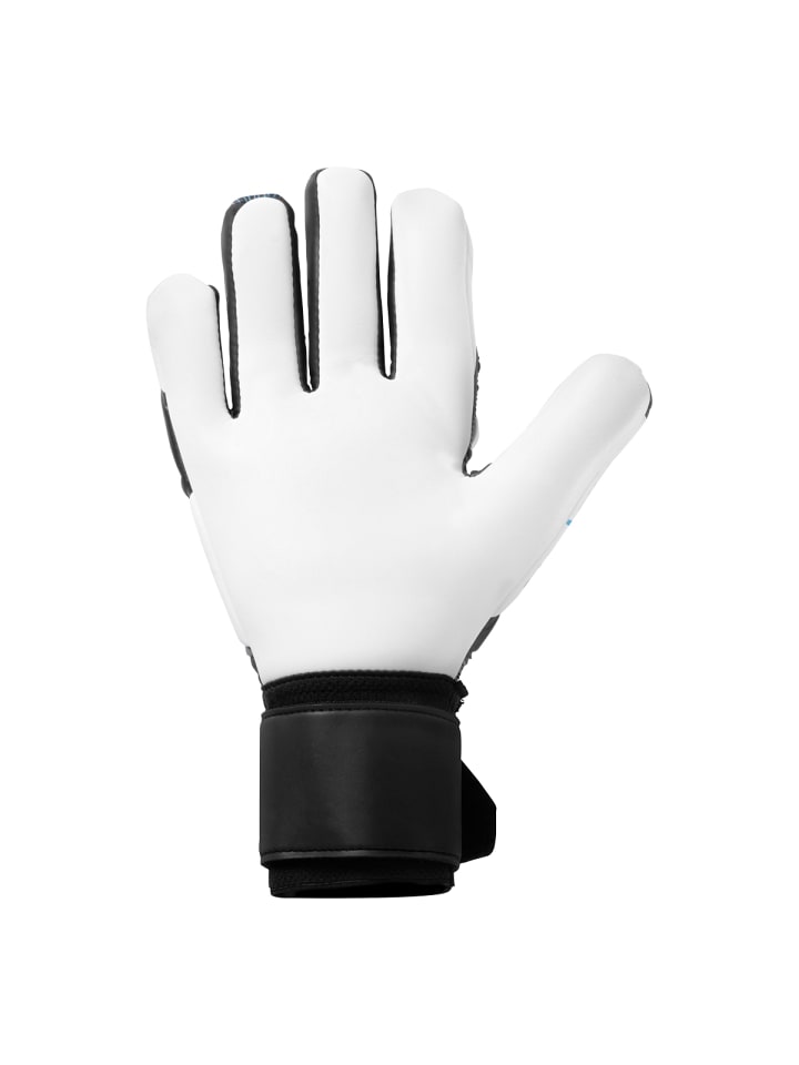 uhlsport  Torwarthandschuhe SOFT HN COMP in schwarz/fluo blau/weiß günstig kaufen