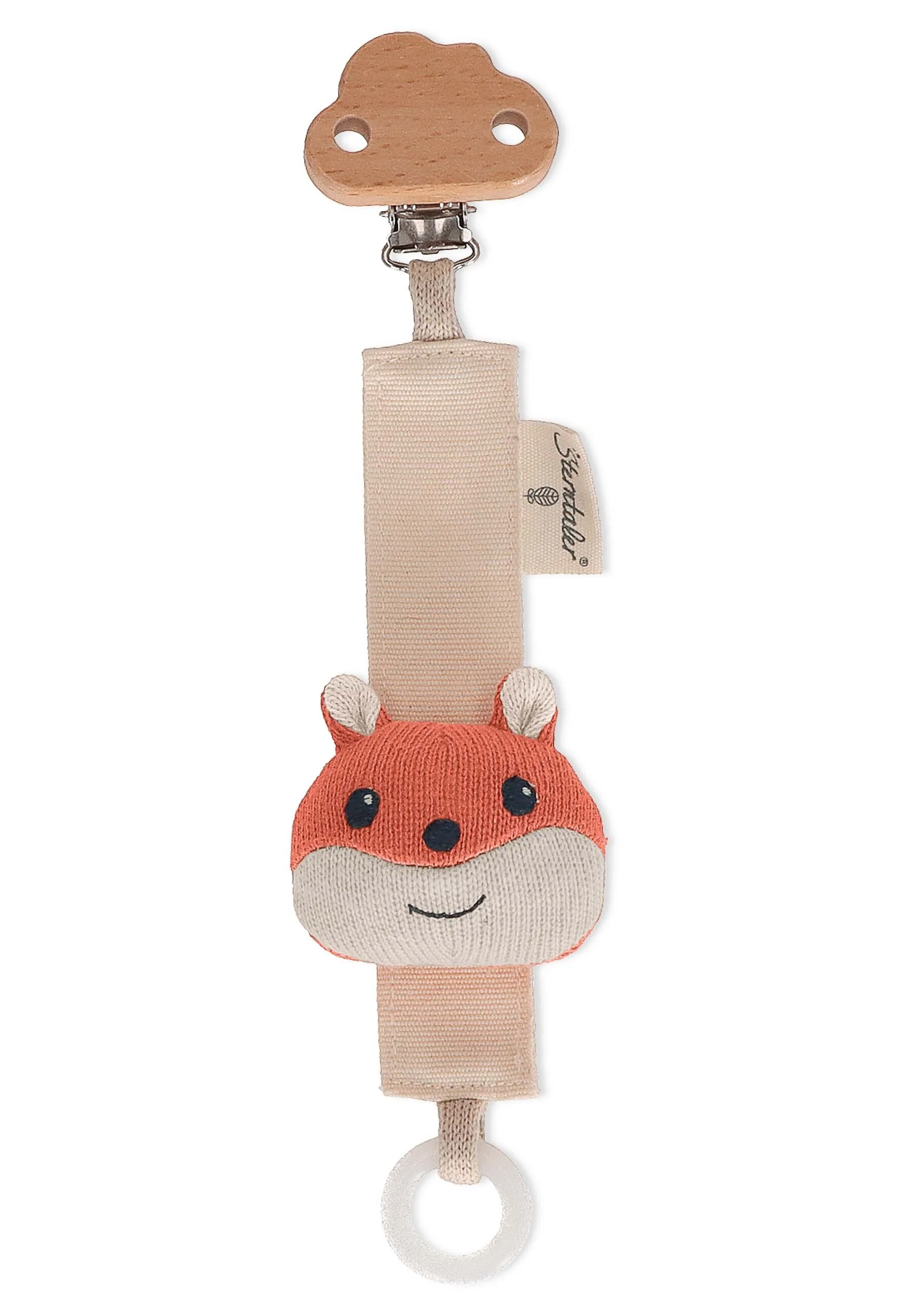 Schnullerkette Eichhörnchen Enna 22 cm, Stay true…