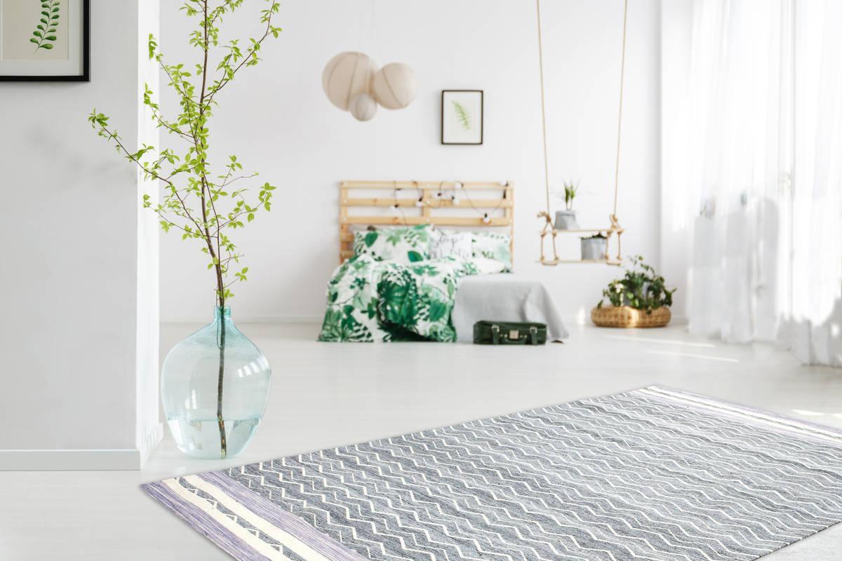 Kayoom Mirage 110 Violett / Grau 160cm x 230cm