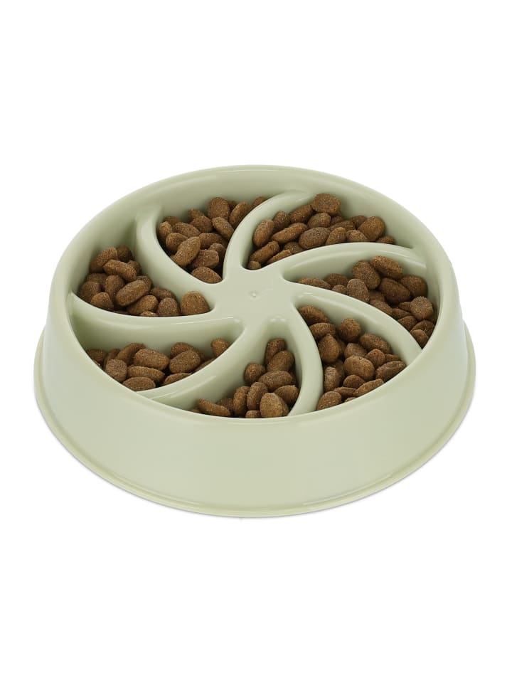 relaxdays Anti Schling Napf in Grün - 600 ml günstig kaufen onesize