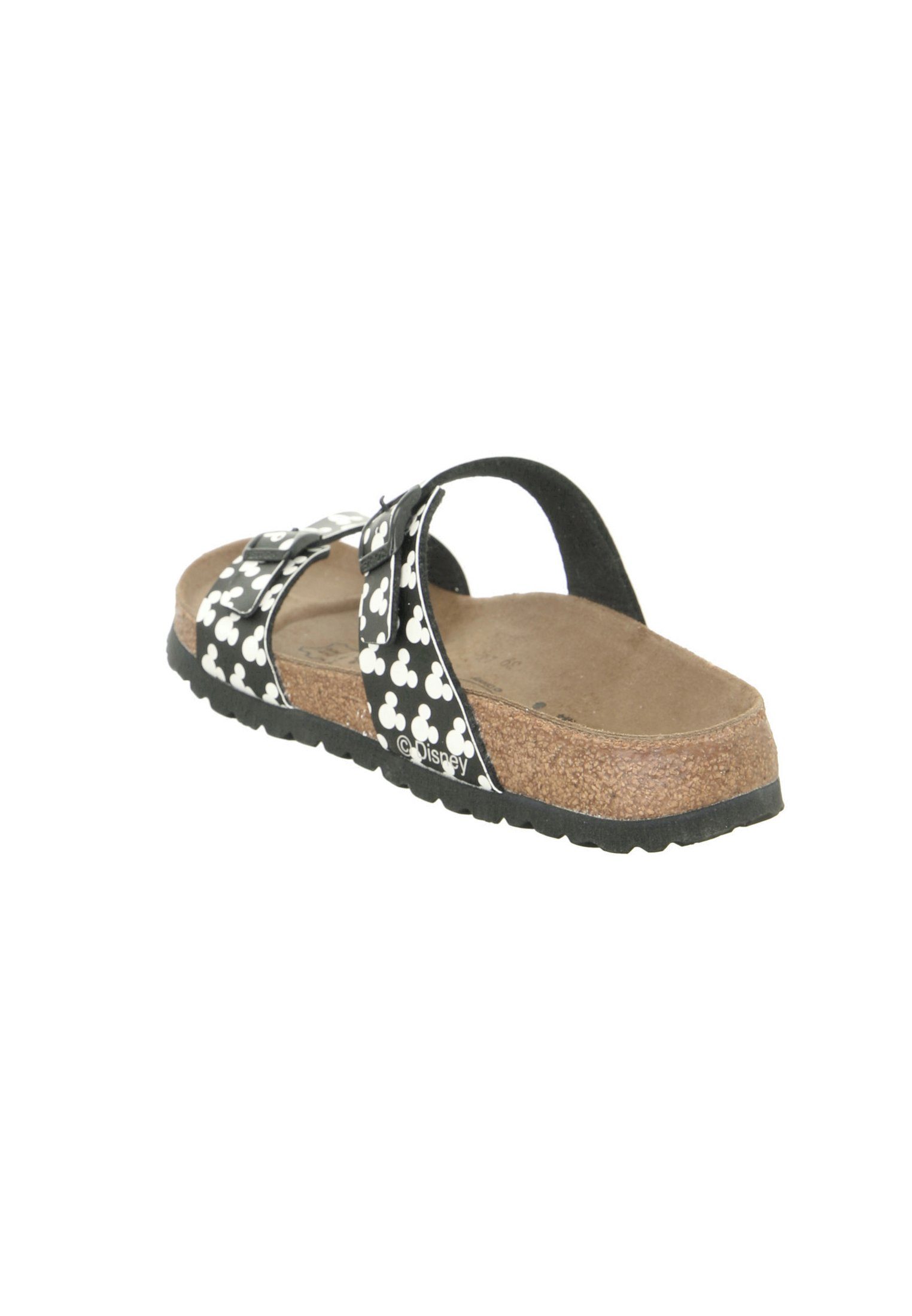 Birkenstock BIRKIS Schuhe Tahiti mickey allover head black 511243 Pantolette
