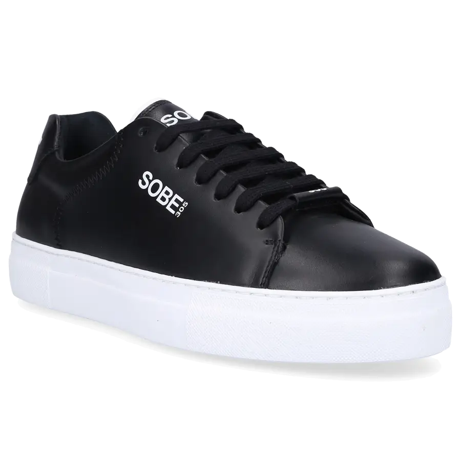 305 SOBE - Sneaker low MIAMI Kalbsleder - schwarz