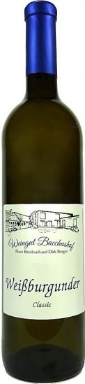 2021 Weißburgunder halbtrocken - Weingut Bacchushof
