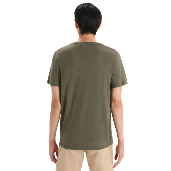 MEN TECH LITE II SS TEE ICEBREAKER EARTH Herren - Funktionsshirt