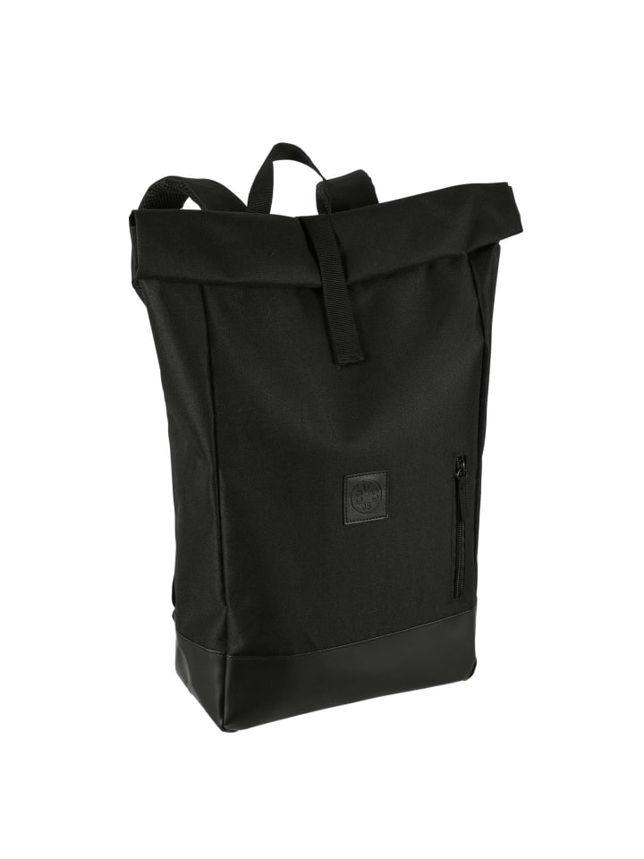 BVB BVB Rucksack, schwarz in Schwarz günstig kaufen 43 x 26 cm
