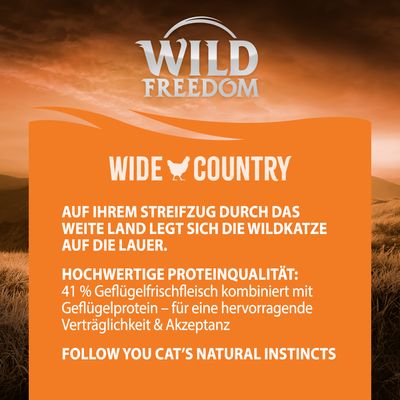 6,5 kg Wild Freedom Trockenfutter