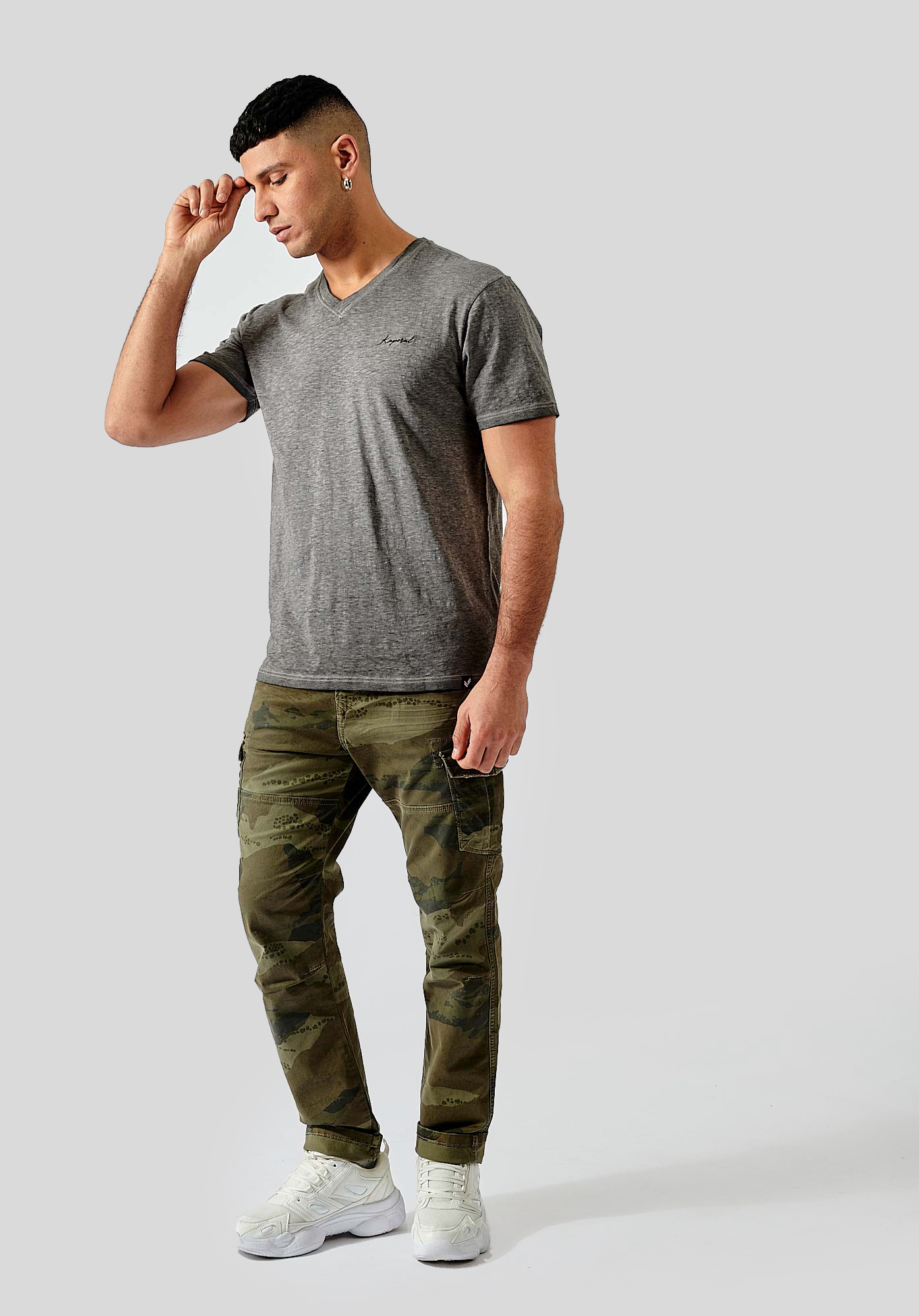 NASIR  T-shirt noir homme