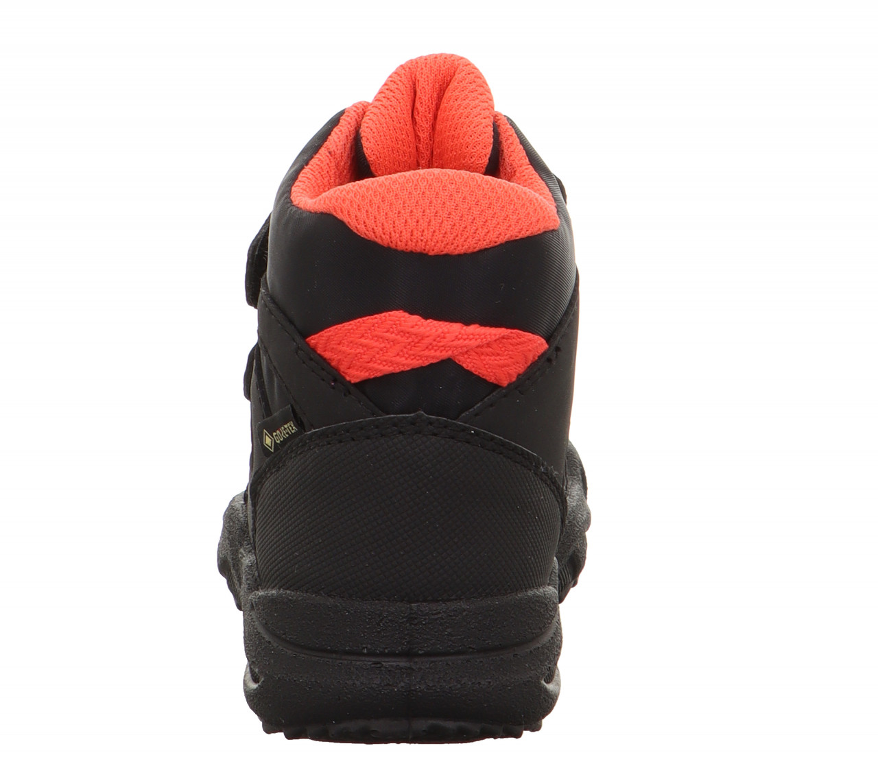 GLACIER - Schwarz/Rot Boots mit Klettverschluss
