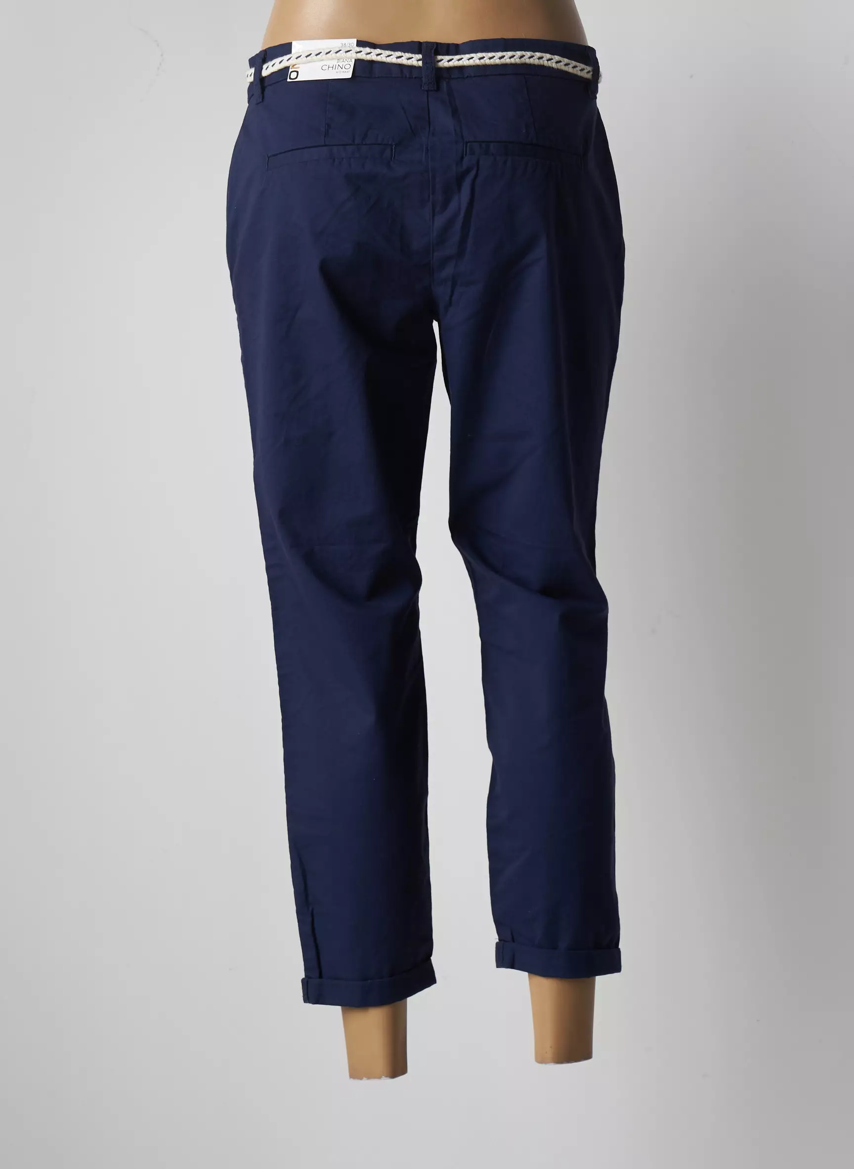 Only Pantalon7 8 Femme couleur bleu