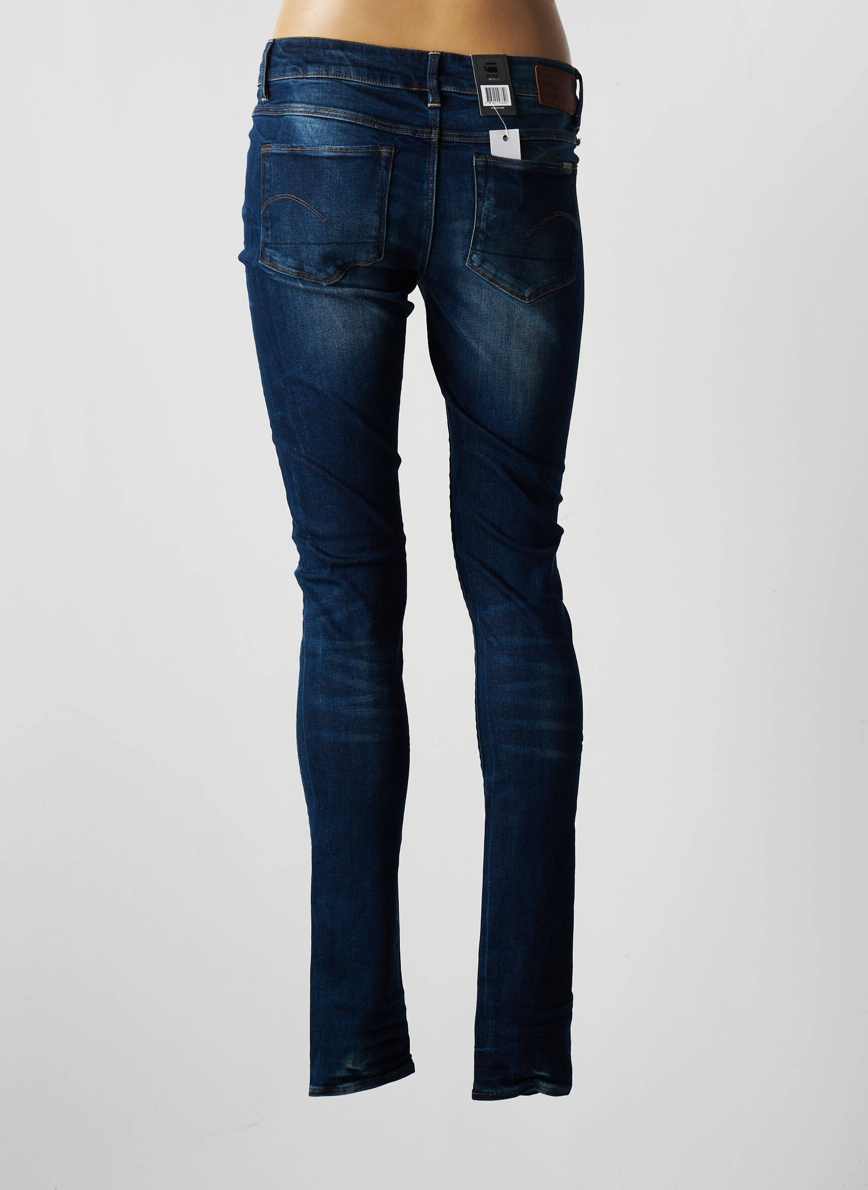 G Star Jeans Skinny Femme couleur bleu