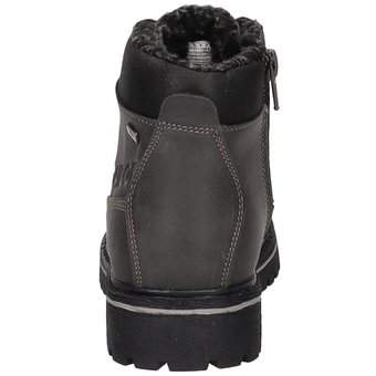 Tom Tailor Schnür Boots in schwarz