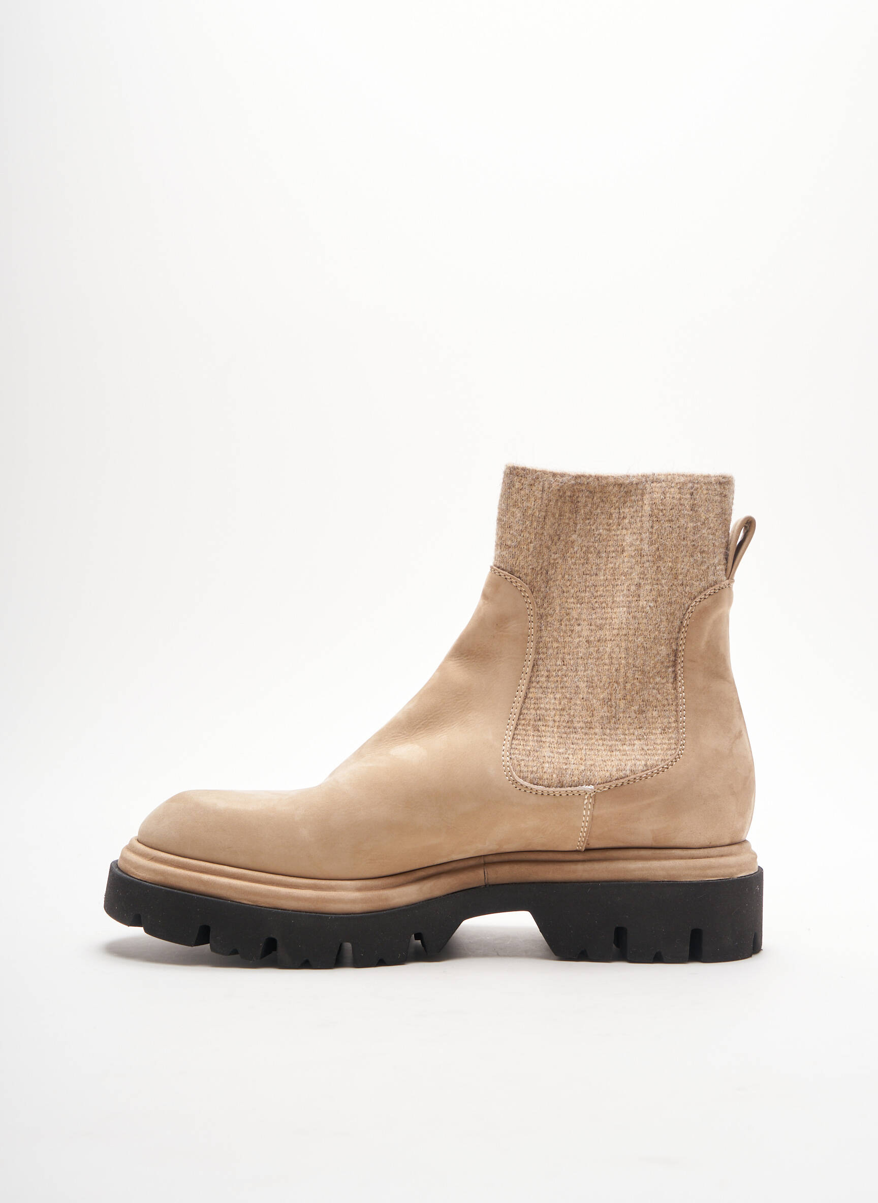 Fru It Bottines Femme couleur beige