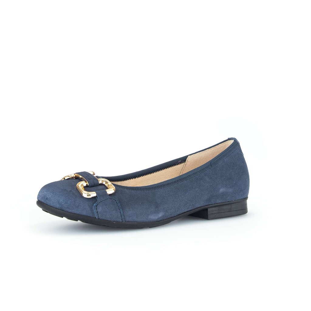Gabor comfort Eleganter Ballerina blau
