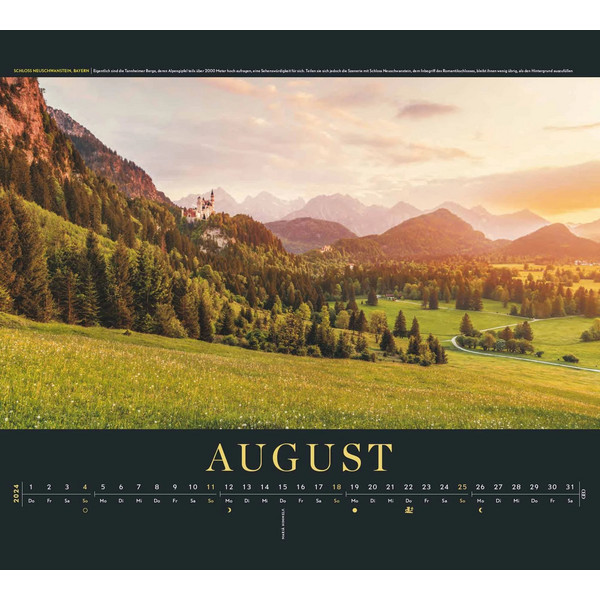 GEO SAISON: DEUTSCHLAND 2024 - WAND-KALENDER - Kalender