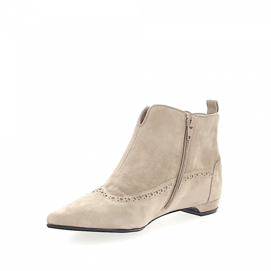 Truman's - Stiefeletten 8181 Veloursleder - beige