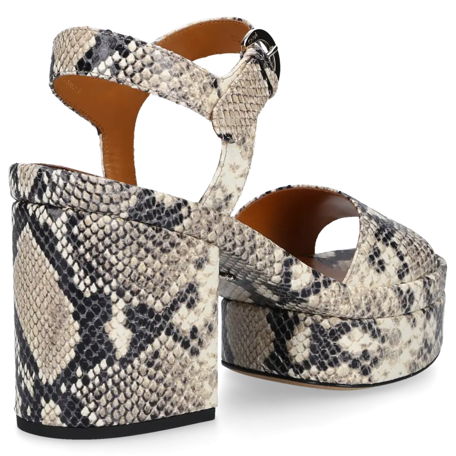Chloé - Sandalen ODINA Kalbsleder - beige
