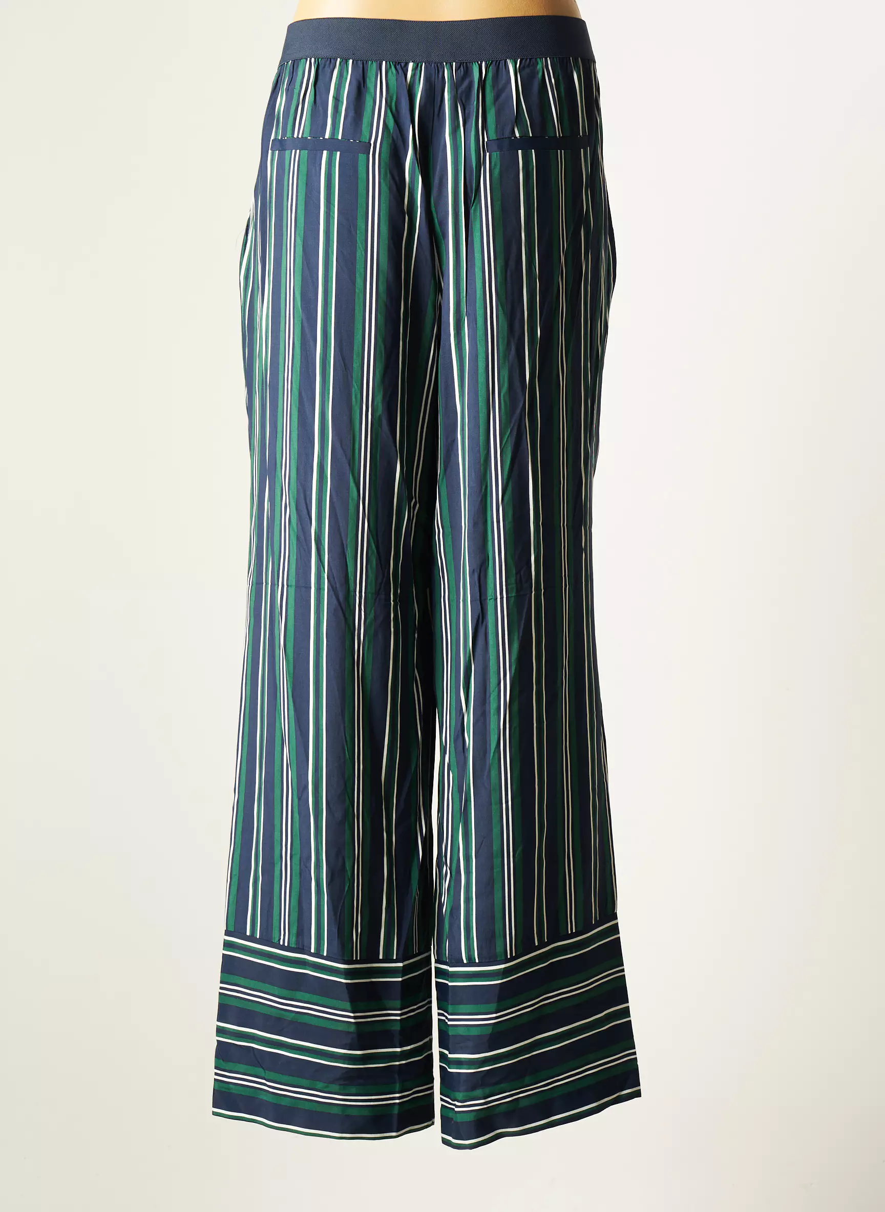 Esprit Pantalons Larges Femme couleur bleu