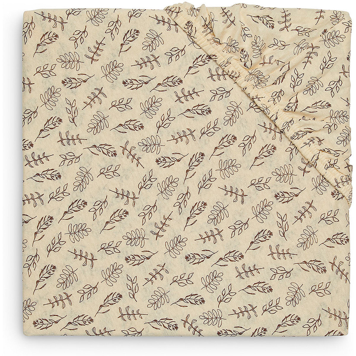 Spannbettlaken für Stubenwagen und Wiegen Jersey, 40 x 80/90 cm, Meadow chestnut