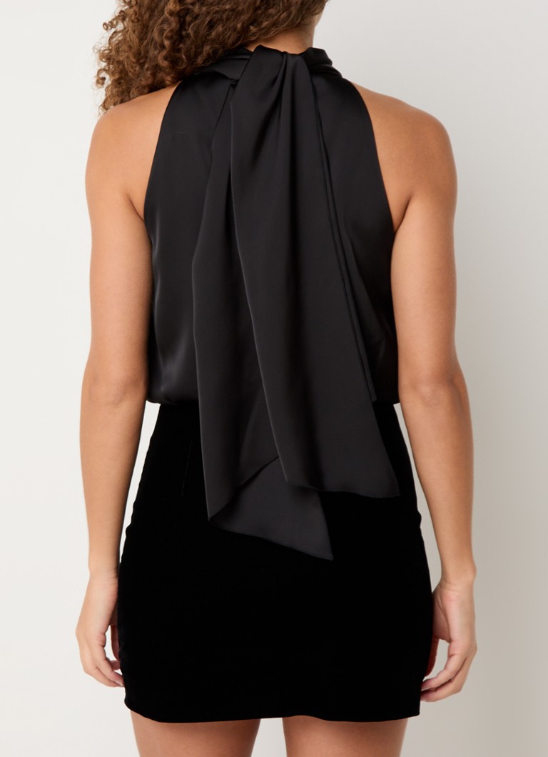 Rochie scurtă fără mâneci din satin Donare de la Max & Co.