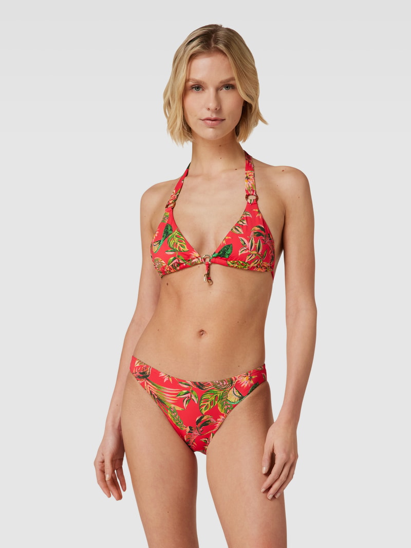 Bikini-Oberteil mit Allover-Print Modell 'LIKO WAILUA' in rot