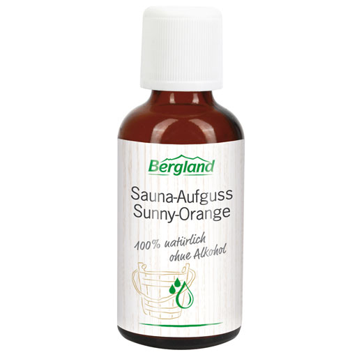 BERGLAND Sauna-Aufguss Konzentrat Sunny-Orange  50 ml  Konzentrat