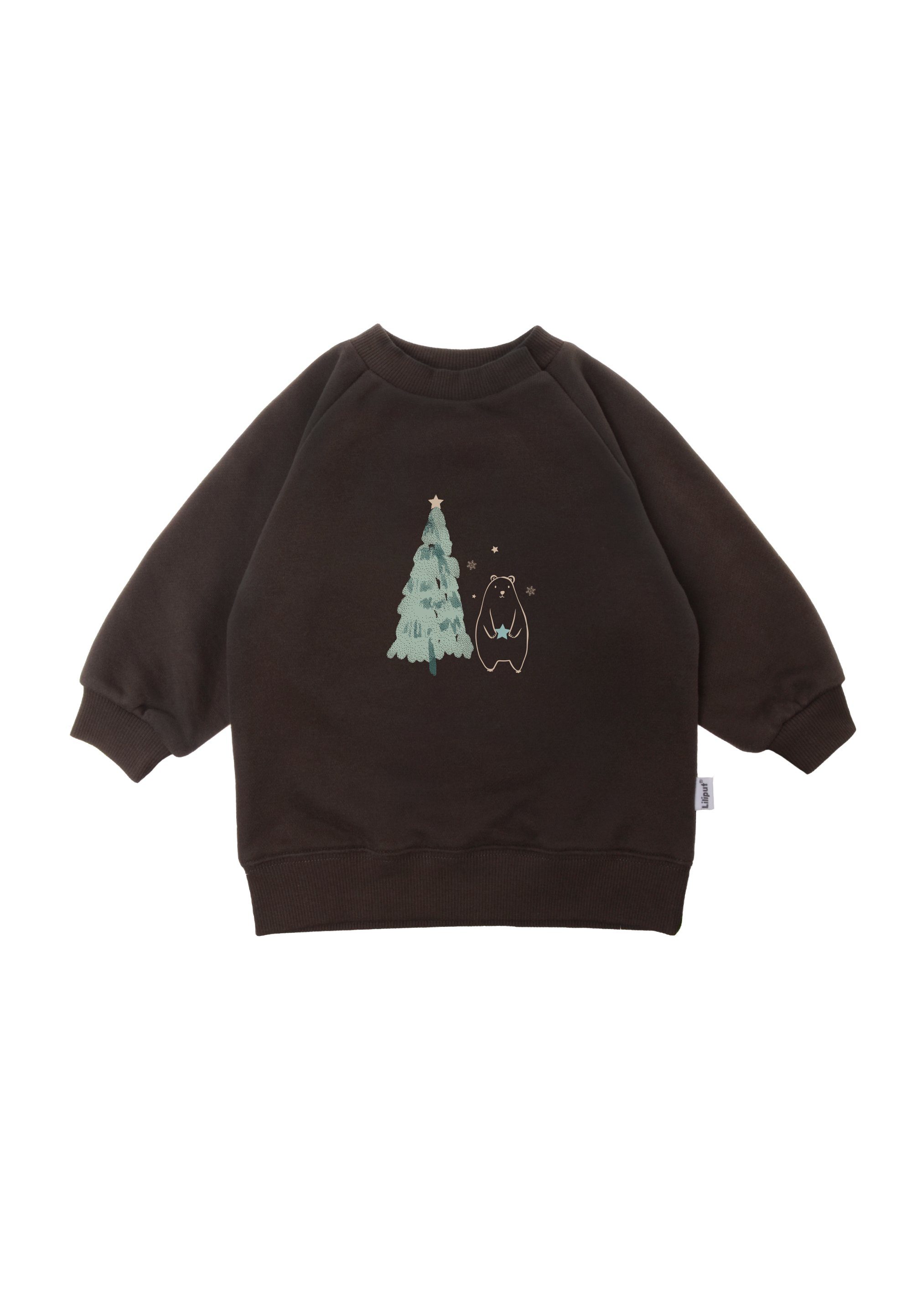 Liliput Sweatshirt Tannenbaum mit Rundhalsausschnitt