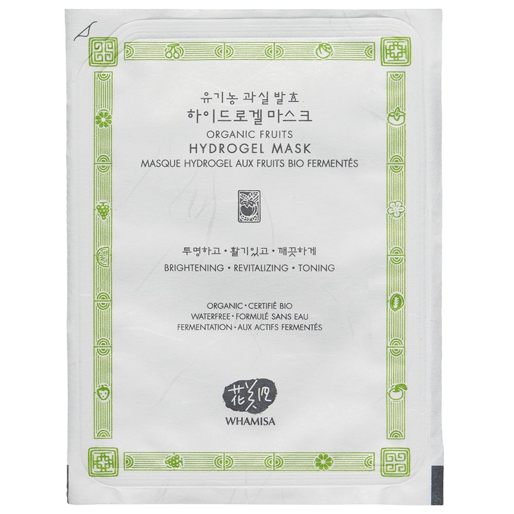 Whamisa Organic Fruits Hydro Gel Facial Mask 33 g