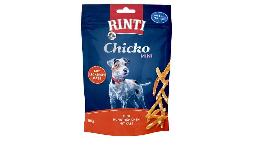 RINTI Hundesnack Chicko Mini Huhn und Käse 80 g