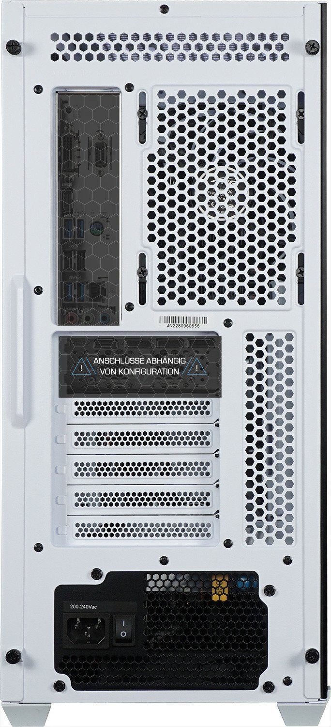 Kiebel Dragon V Gaming-PC (AMD Ryzen 7 AMD Ryzen 7 5700X, RTX 4060, 32 GB RAM, 2000 GB SSD, Wasserkühlung, RGB-Beleuchtung)