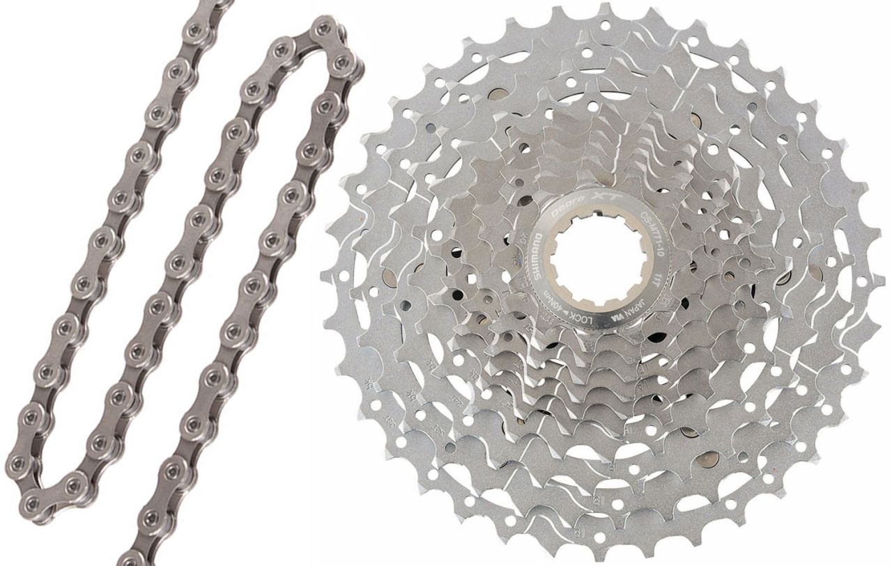 Shimano XT CN-HG95+CS-M771 10-fach Verschleissset 11-34 kaufen | Bike-Discount
