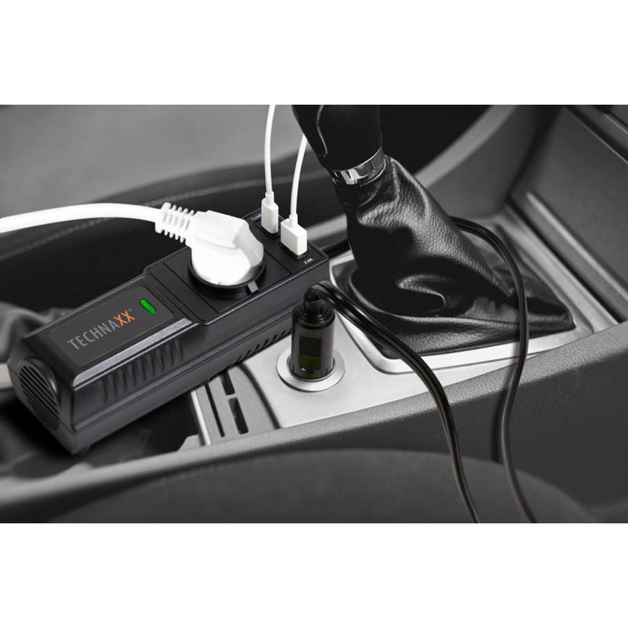 Wechselrichter TE21, 200W, von Technaxx, 1 Stück - ATU