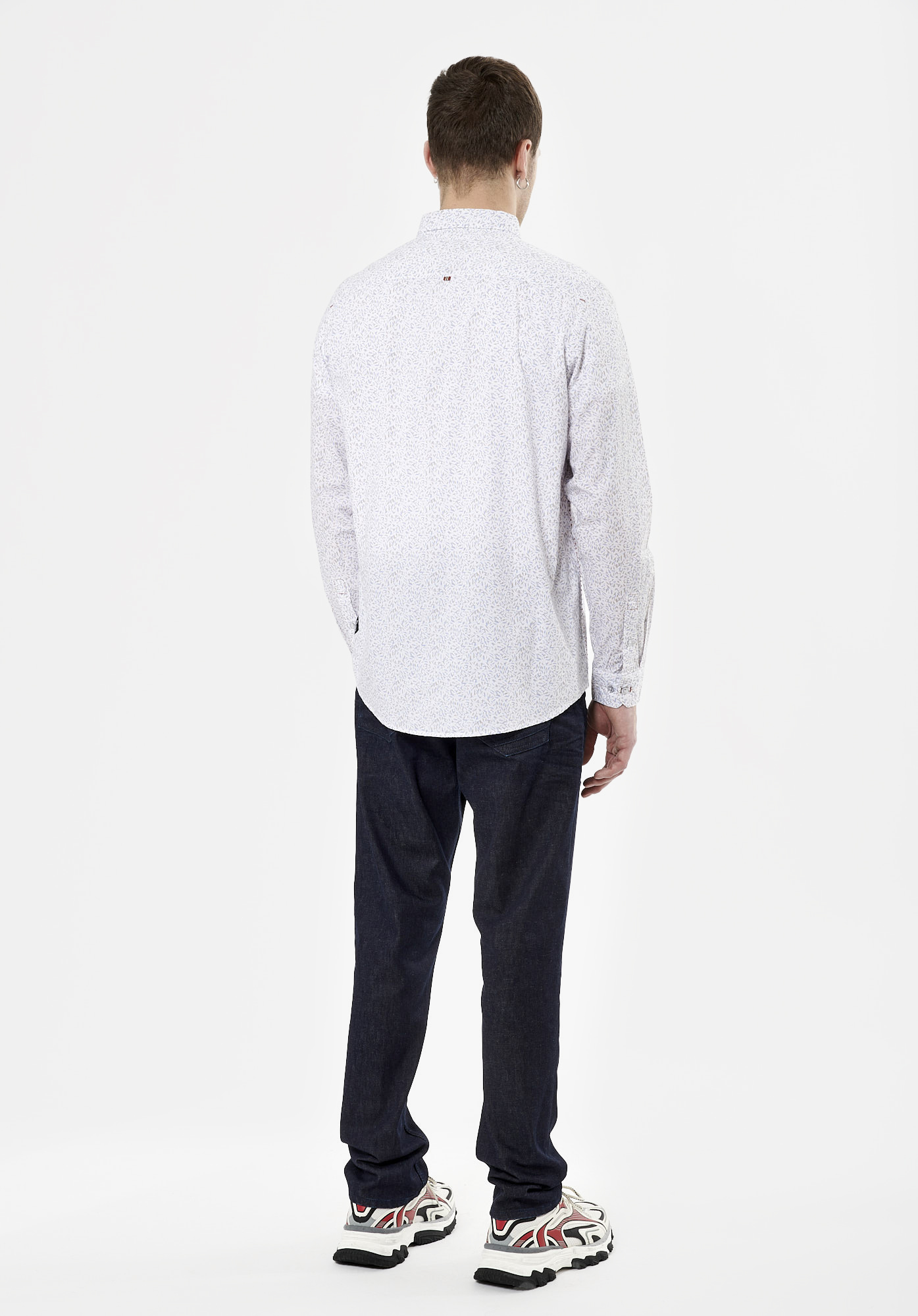 MARKY  Chemise blanche Homme en 100% coton