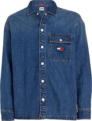 TOMMY-JEANS Herren Jeanshemd CLASSIC DENIM OVERSHIRT