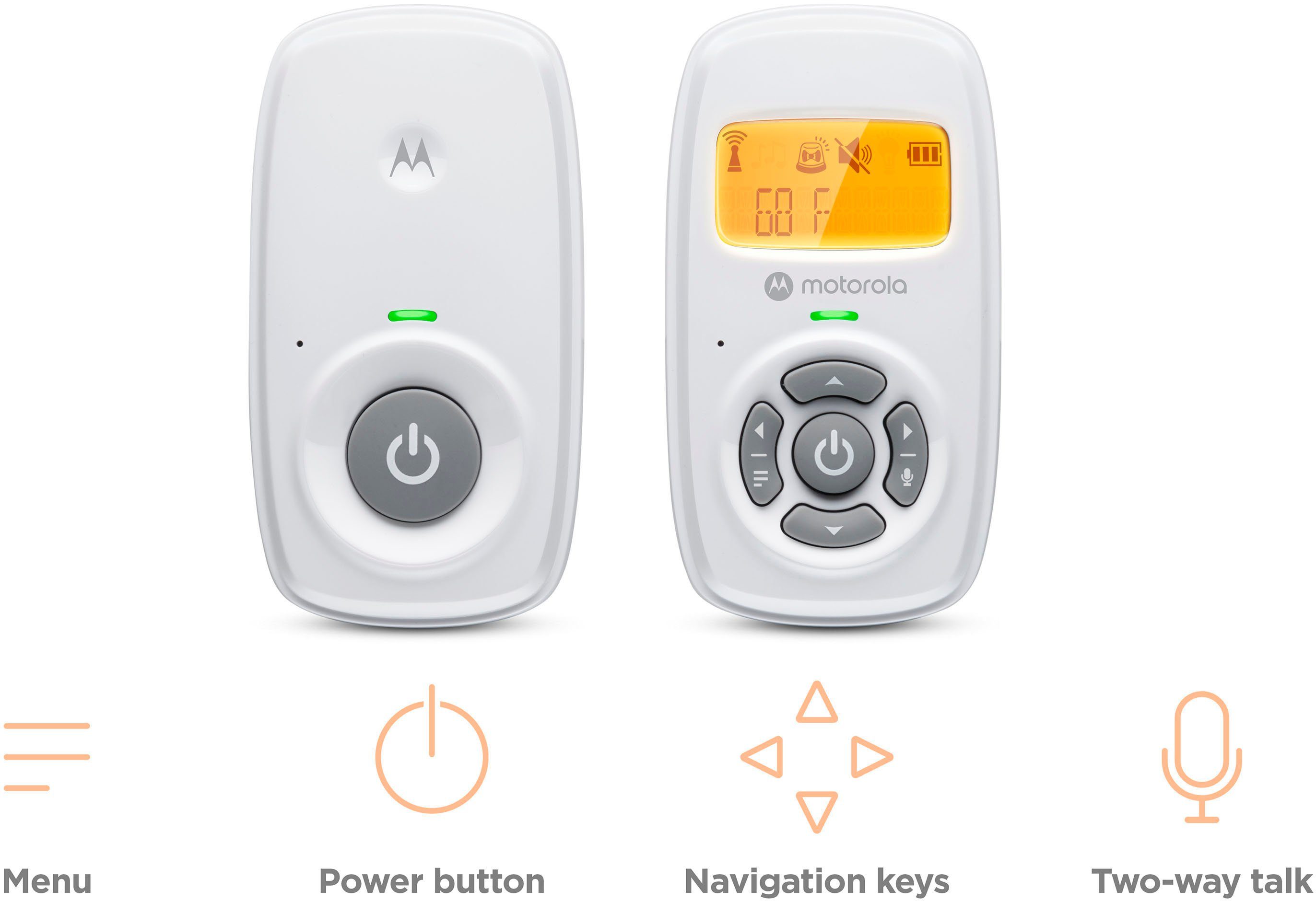 Motorola Babyphone Nursery AM24 Audio