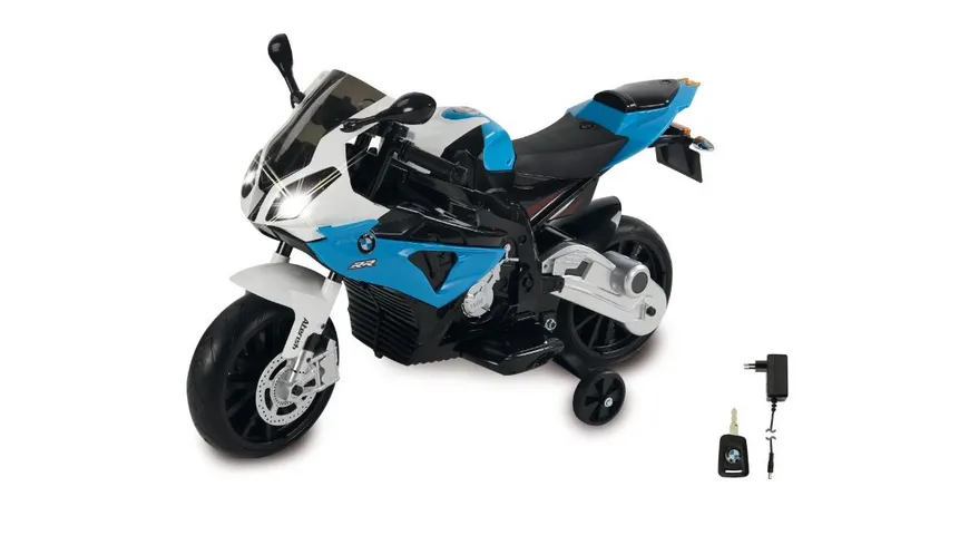 Jamara Ride-on Motorrad BMW S1000RR blau 12V