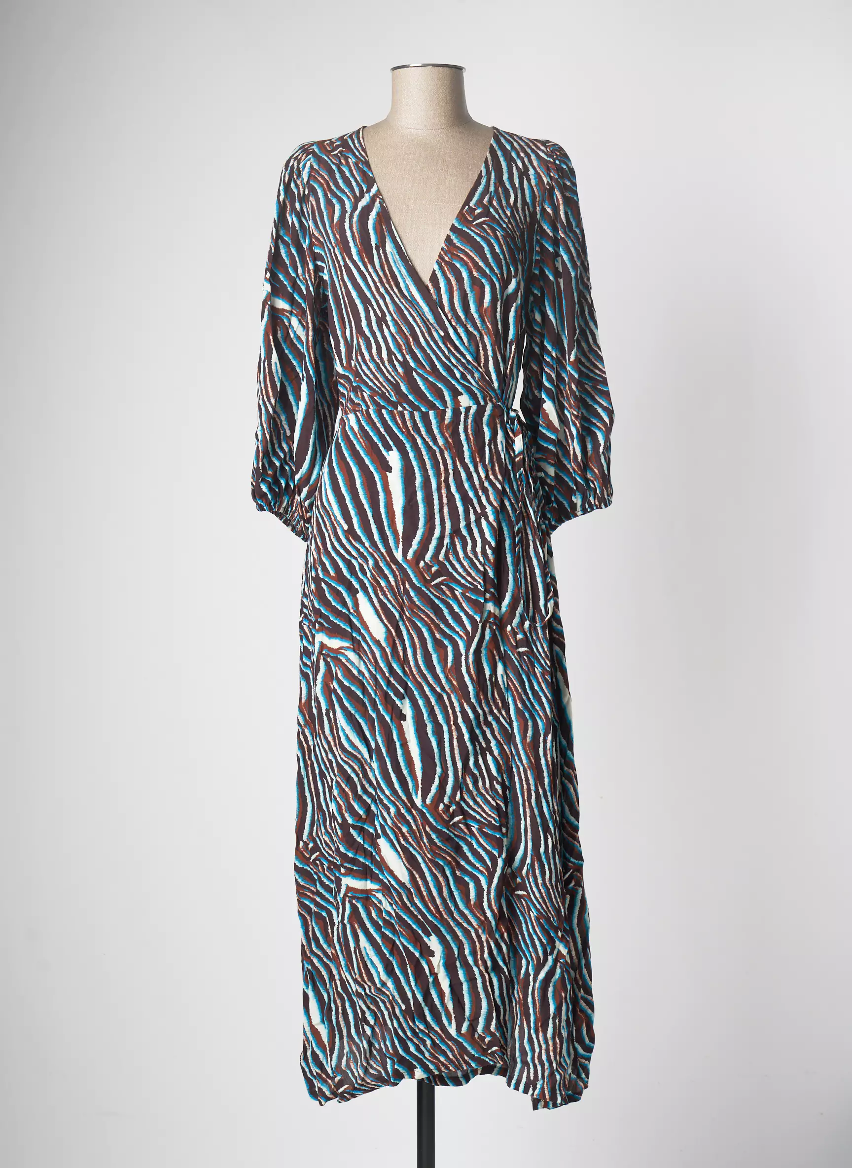 Astrid Black Label Robes Longues Femme couleur marron