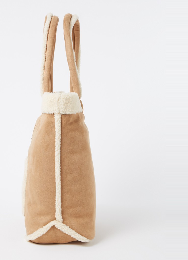 Torba typu tote Barts Ucko z pluszowymi detalami.
