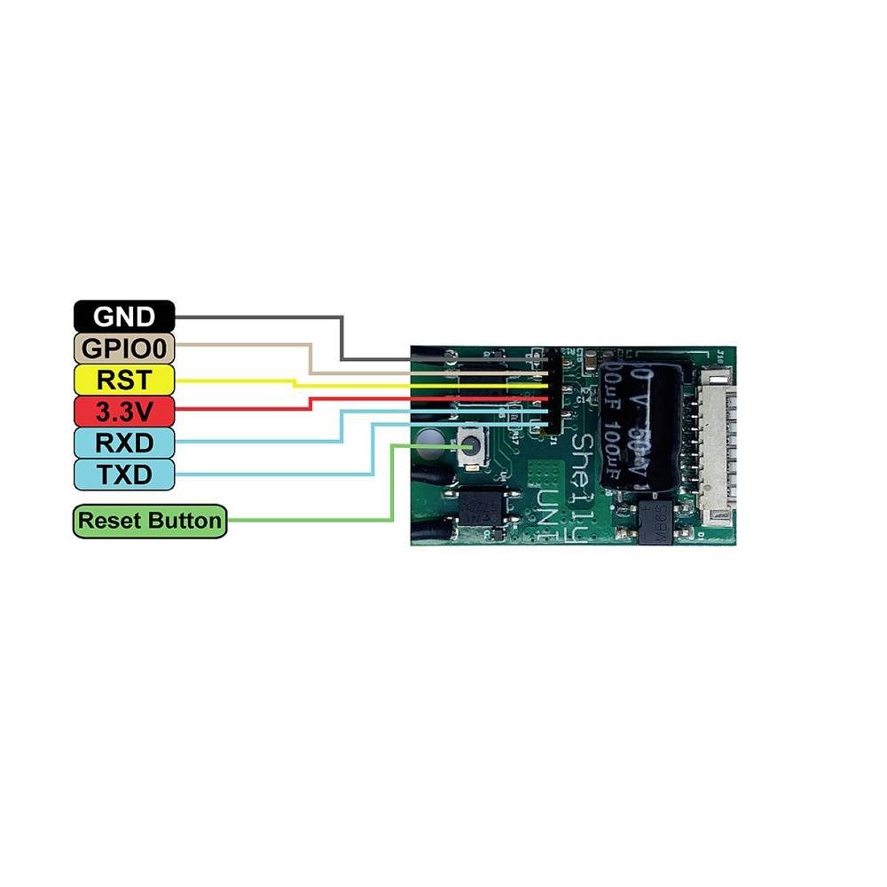 Shelly Uni, kleinster Universal WiFi Aktor Smart-Home-Steuerelement