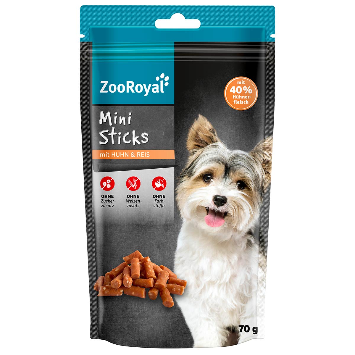 ZooRoyal Hühnchensticks mit Reis günstig kaufen