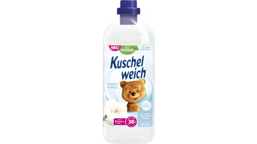 Kuschelweich Weichspüler Sanft & Mild 1 l