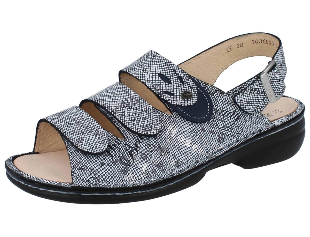 FINN COMFORT Komfort Sandalen blau 02557-902590