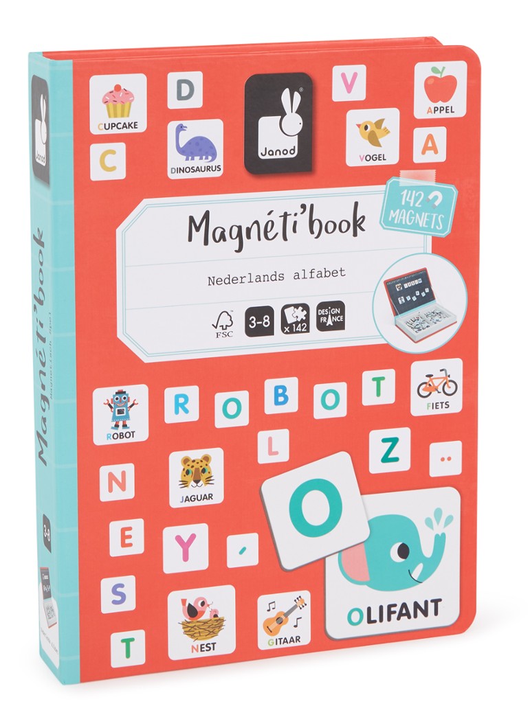 Carte magnetică Janod - alfabet olandez