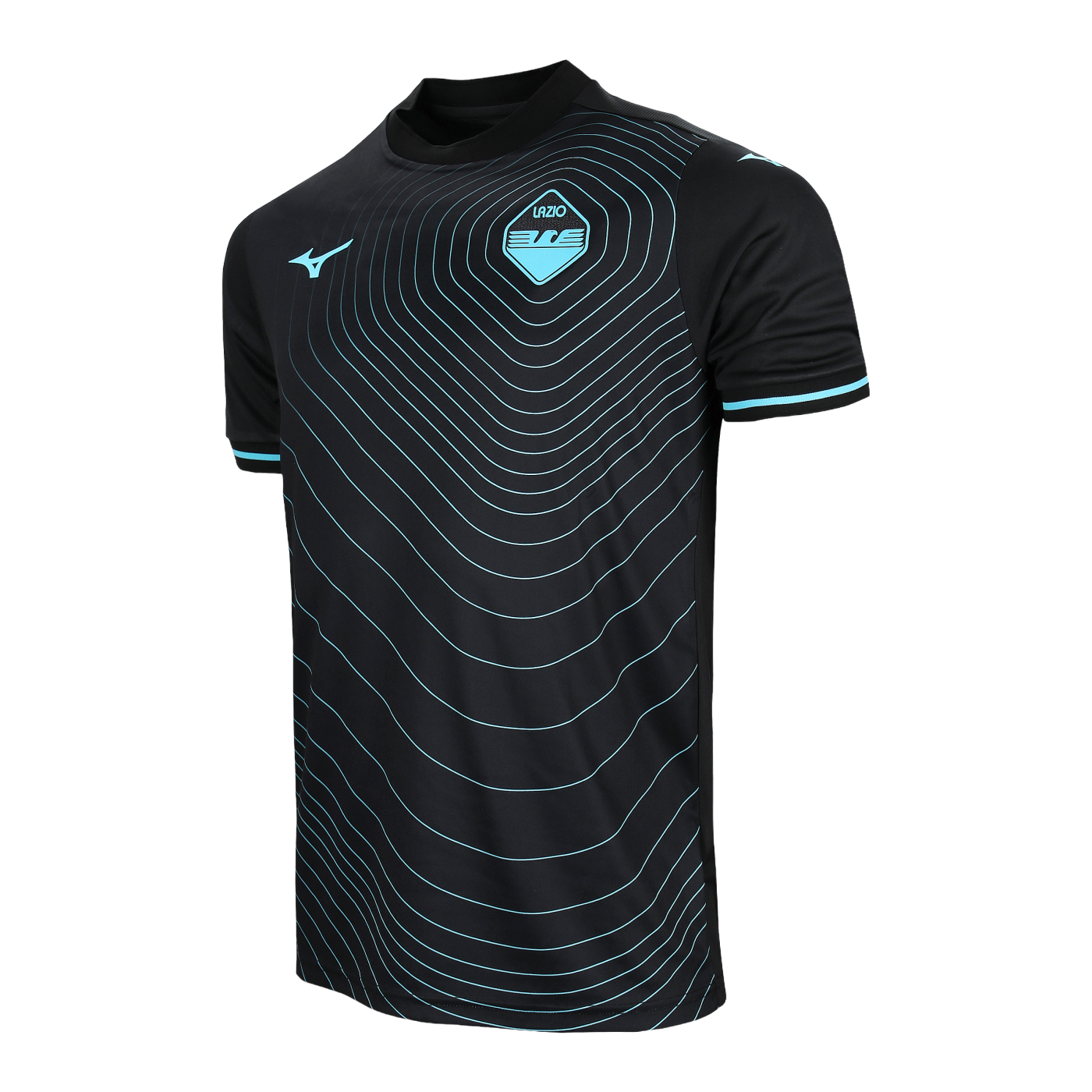 Mizuno Lazio Rom Trikot 3rd 2024/2025 Kids Schwarz F09