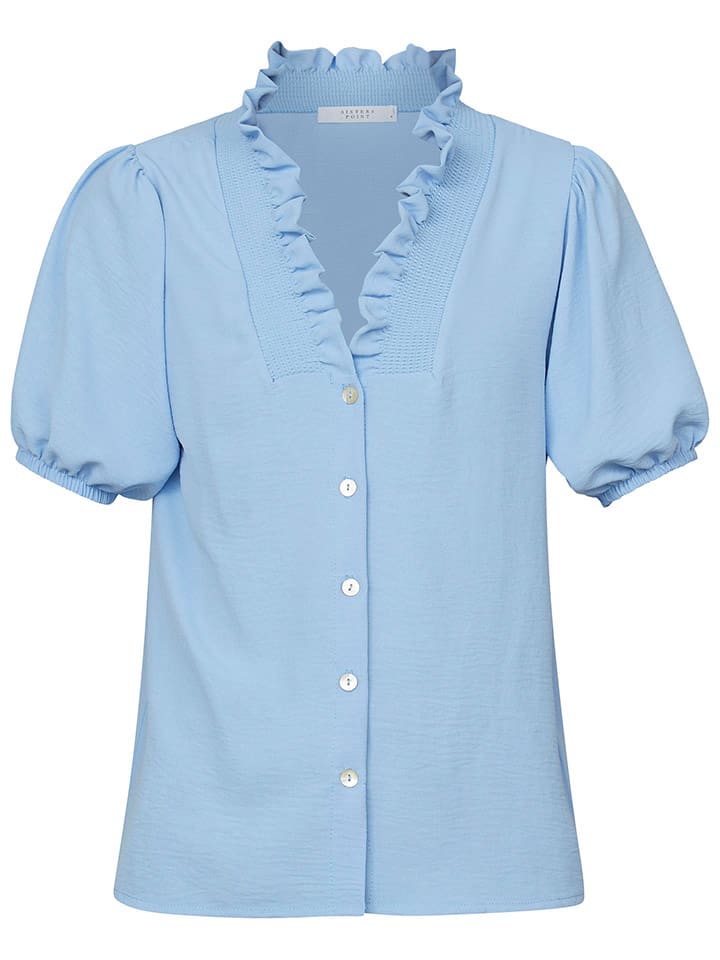 SisterS point Bluse in Hellblau günstig kaufen