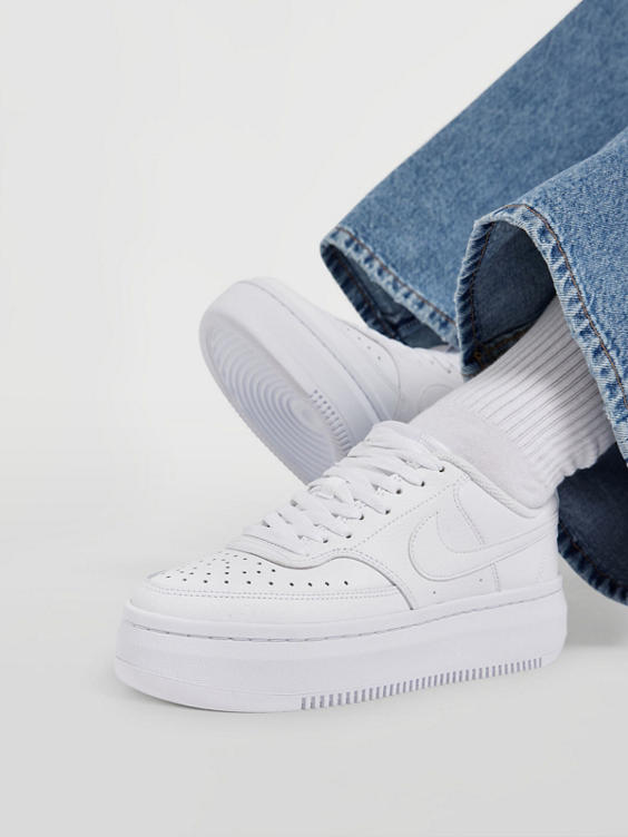 Nike Leder Platform Sneaker W NIKE COURT VISION ALTA LTR