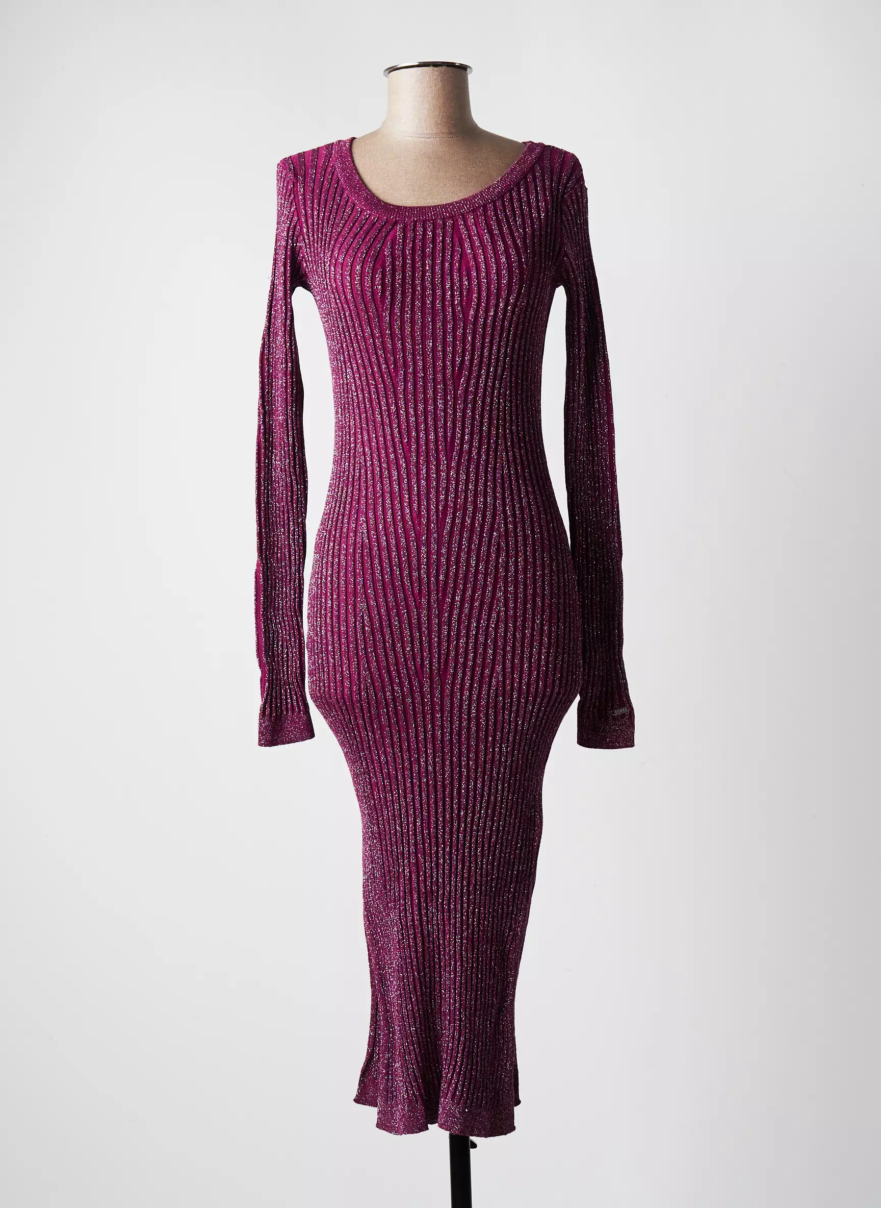 Guess Robes Mi Longues Femme couleur violet