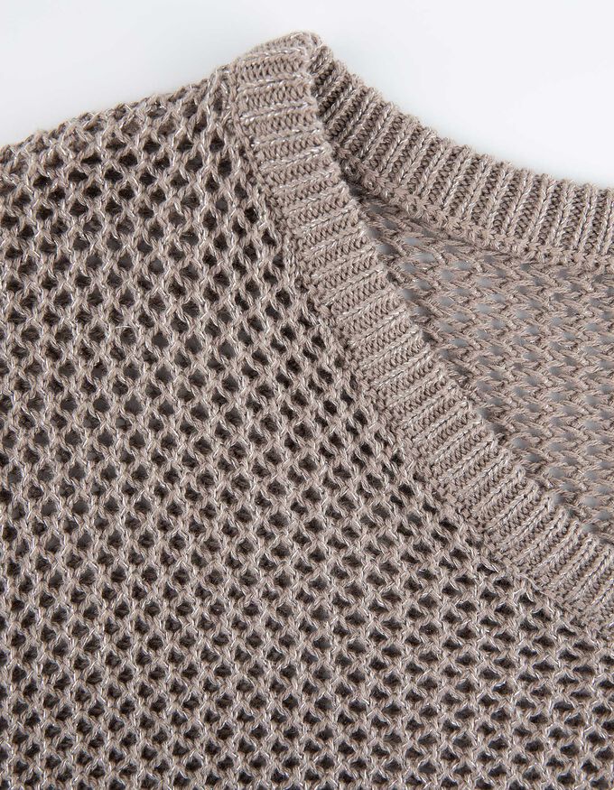 Strickpullover - Lochstrick