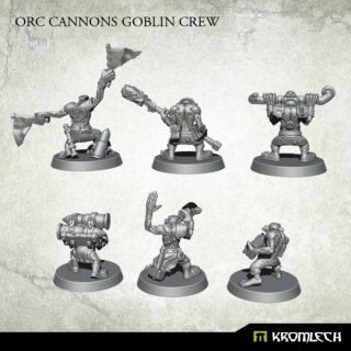 Orc Cannons Goblin Crew (6)
