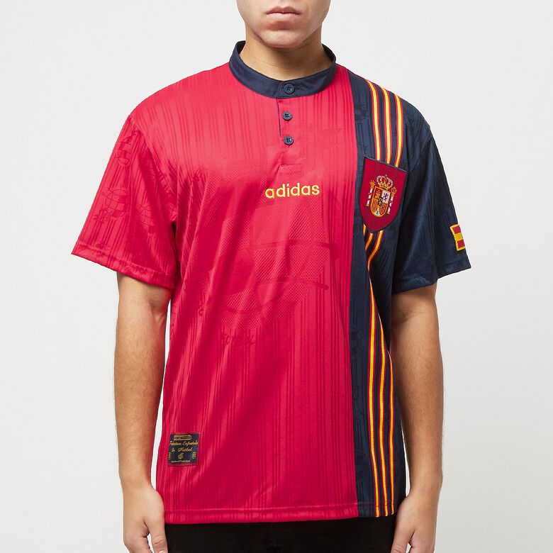 adidas Originals Spanien FEF Heim Trikot 96 rot