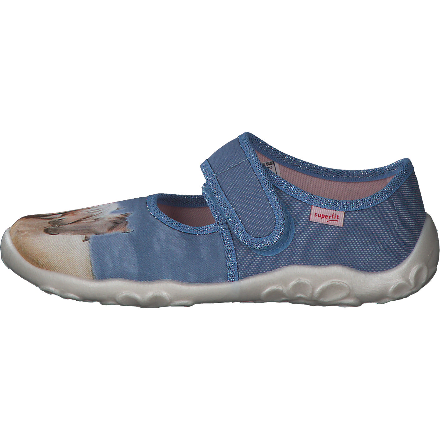 Superfit BONNY 00281, Hausschuhe, Kinder, Blau/mehrfarbig